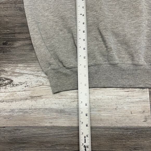 Vintage Y2K Russell Athletic Heather Gray Mens 2XL Blank Crewneck Sweatshirt - Picture 10 of 11